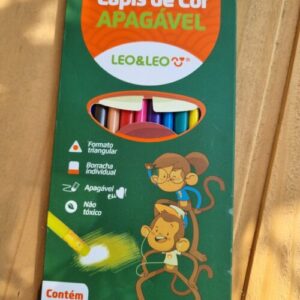 LÁPIS DE COR APAGÁVEL