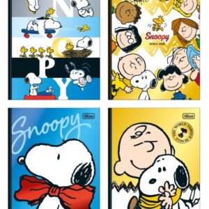 CADERNO BROCHURA DECORADO SNOOPY