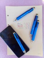 CANETA MINI 4 CORES TOUCH-SCREEN