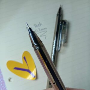 CANETA MY TECH 0.7MM - PRETA