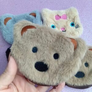 NIQUELEIRA/PORTA MOEDAS PELÚCIA