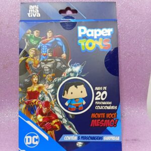 PAPER TOYS DC HERÓIS
