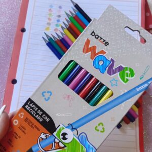 LÁPIS DE COR WAVE 12 CORES