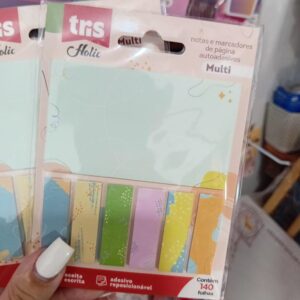 BLOCO ADESIVO E MARCA PÁGINA 140F