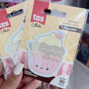 BLOCO ADESIVO CUPCAKE 50F