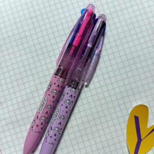 CANETA MARIE DISNEY 4 CORES