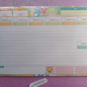 BLOCO PLANNER SEMANAL