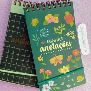 BLOCO DE BOLSO - MINHAS ANOTAÇÕES -